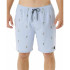 Fato de banho de Praia e piscina Rip Curl Hula Breach Volley Homem impressão