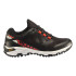 Zapatillas de Montaña +8000 Tigan 23V Negro/Naranja Hombre