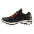 Zapatillas de Montaña +8000 Tigan 23V Negro/Naranja Hombre
