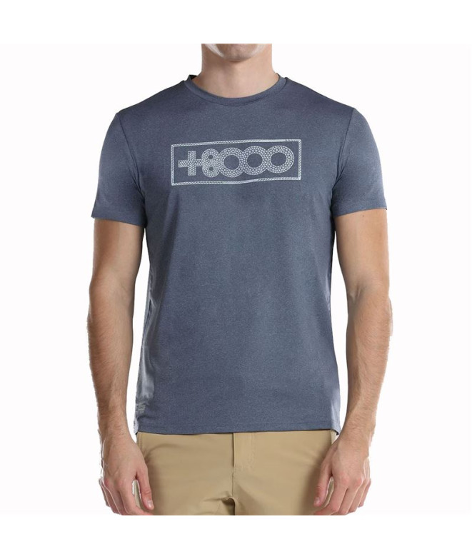 Mountain T-Shirt +8000 Uyuni Volcano Grey Men's