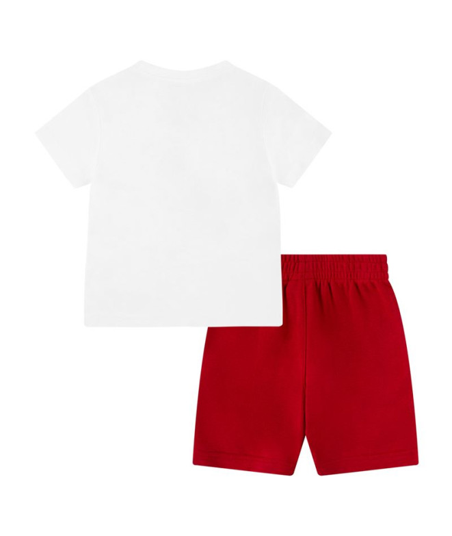 Ensemble Nike Set Court Rouge/Blanc