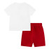 Conjunto Nike Set Curto Vermelho/Branco
