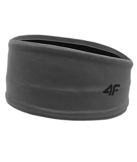 Fita para a cabeça Running 4F Banda U035 Cinzento