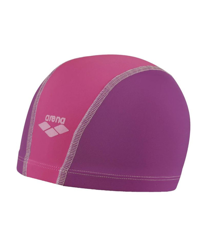 Bonnet de bain Arena Lycra rose pour enfants