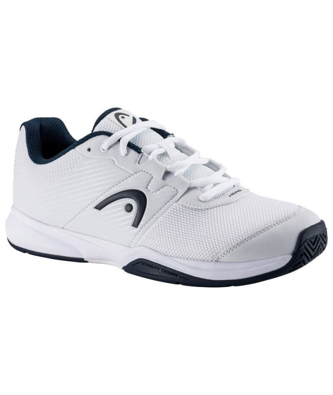 Padel Chaussures Head Revolt Court Hommes Blanc