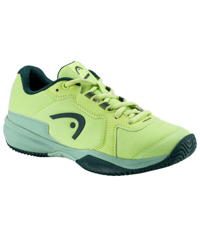 Chaussures de tennis Head Sprint 3.5 Vertes Chaussures de tennis pour enfants