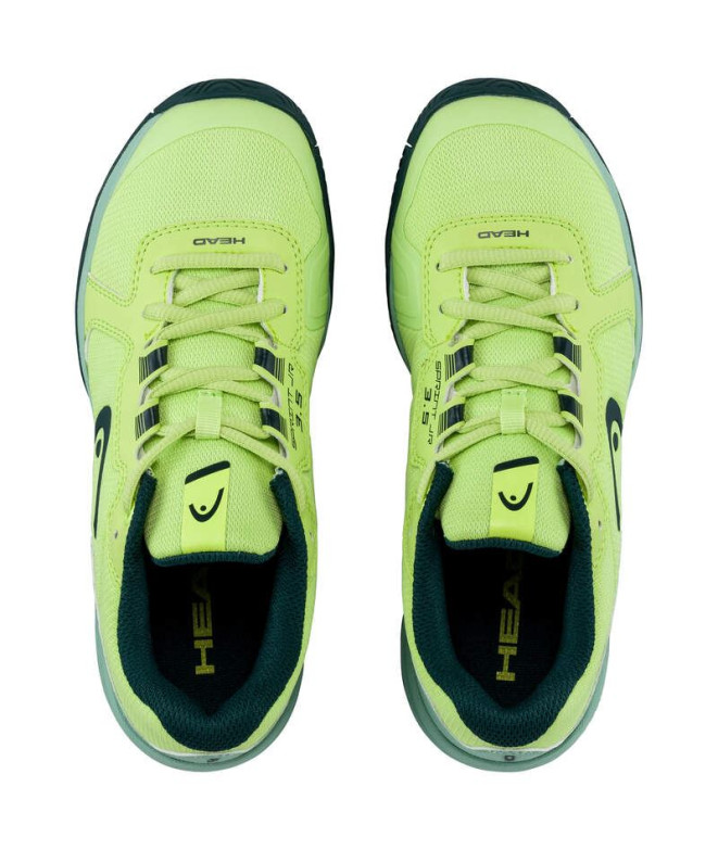 Zapatillas de Tenis Head Sprint 3.5 Verde Infantil