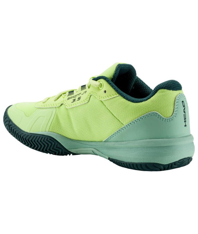 Zapatillas de Tenis Head Sprint 3.5 Verde Infantil