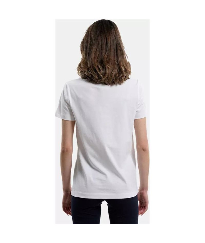 T-shirt Champion Femmes Blanc Crewneck
