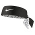Cinta de Pelo de Fitness Nike Dri-Fit Head Tie 3.0 Reversible Printed