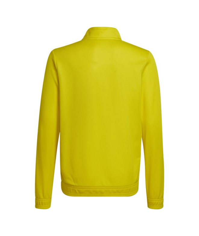Veste de football adidas Entrada 22 Kids Yellow