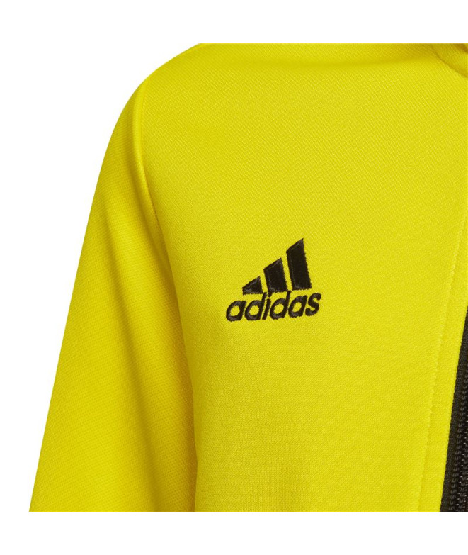 Casaco de Futebol adidas Entrada 22 Kids Amarelo