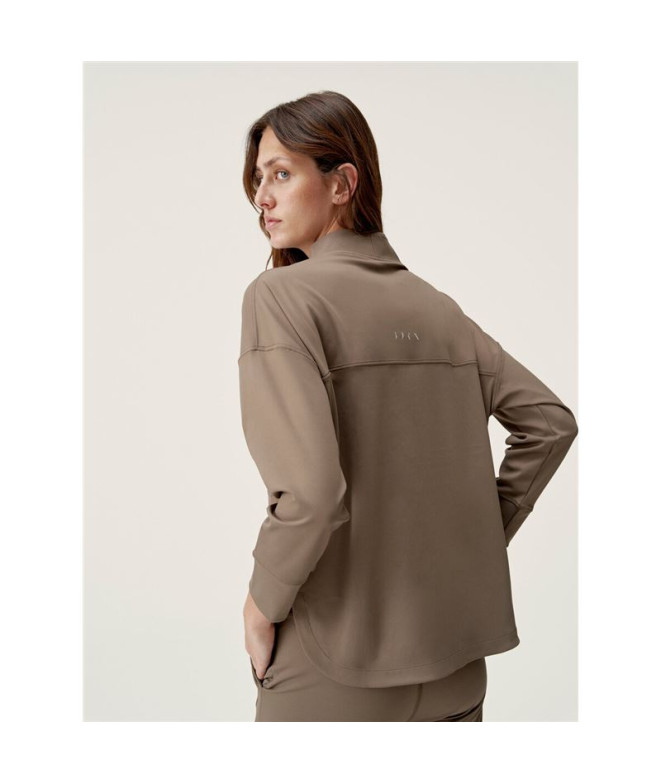 Born Living Yoga Lua Sweatshirt Bege Mulher