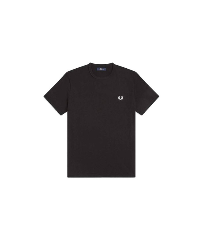 Camiseta Fred Perry Ringer negro Hombre