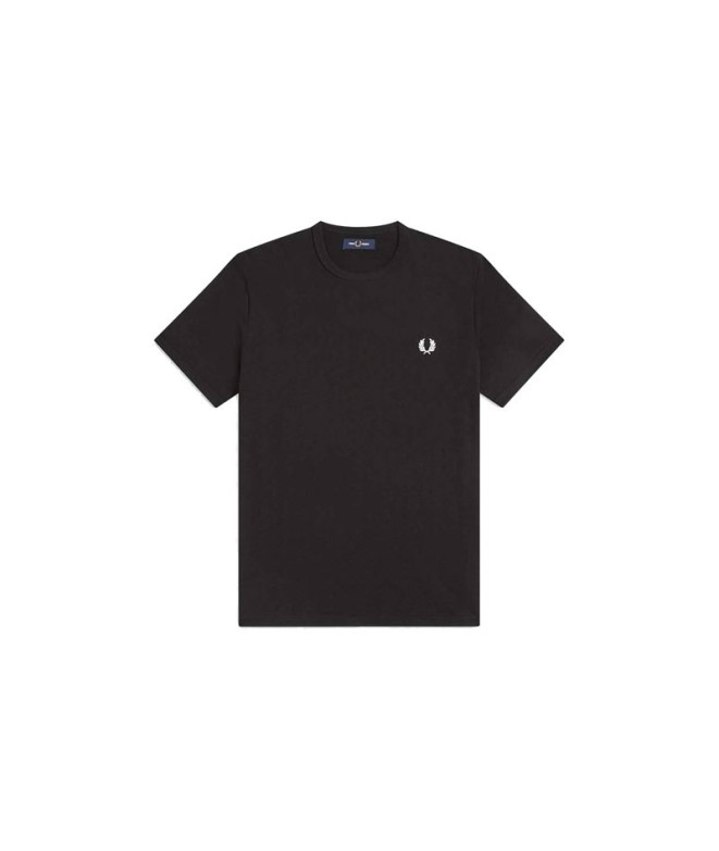 Fred Perry Ringer T-shirt noir Homme