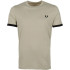 Fred Perry Ringer T-shirt beige Homme
