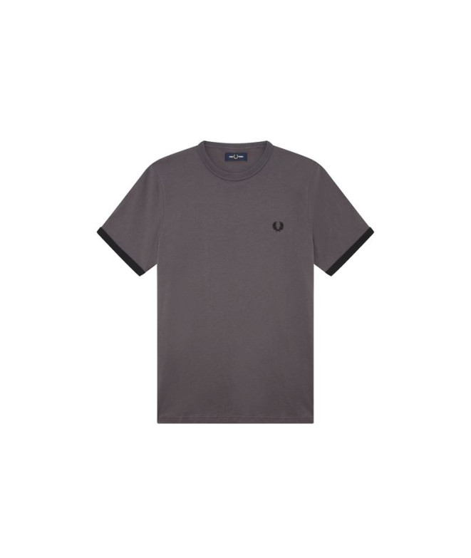 Fred Perry Ringer T-shirt cinzenta Homem