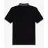Pólo Fred Perry Twin Tipped preto Homem