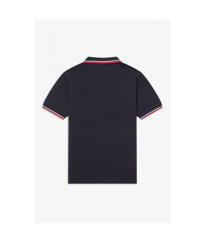 Polo bleu marine Fred Perry M3600 Hommes