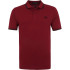Polo Fred Perry Twin Tipped vino tinto Hombre