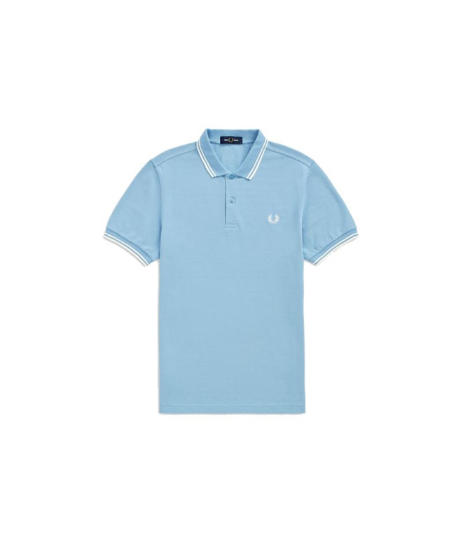 Fred Perry Twin Tipped Shirt Blue Man