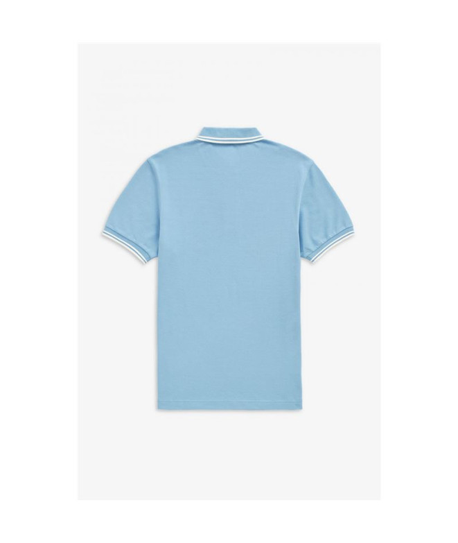 Fred Perry Twin Tipped Shirt Blue Man