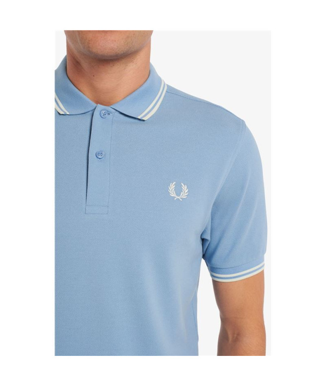Fred Perry Camisa com duas pontas Azul Homem