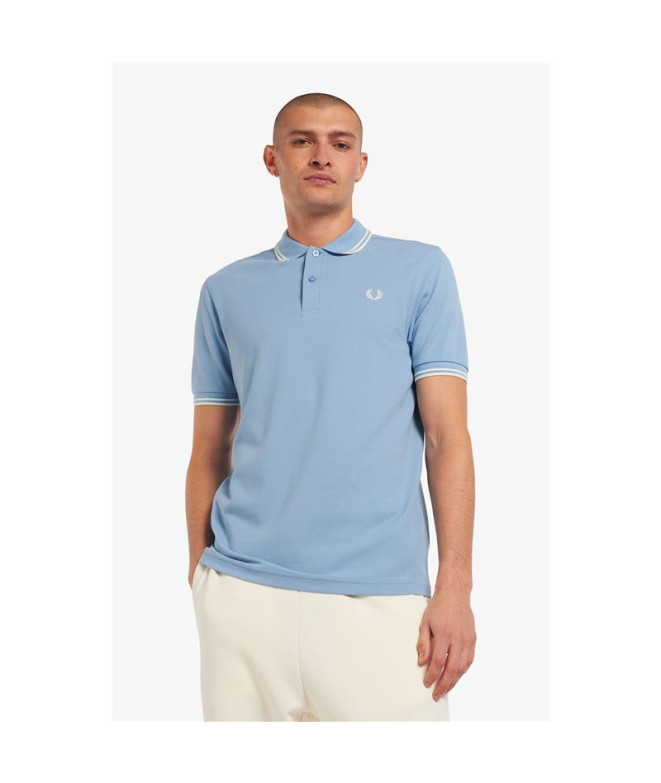 Fred Perry Camisa com duas pontas Azul Homem