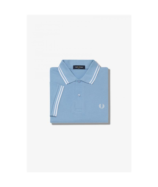 Fred Perry Camisa com duas pontas Azul Homem