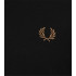 Polo Fred Perry Twin Tipped noir/or Hommes