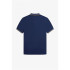 Polo bleu Fred Perry Twin Tipped Hommes