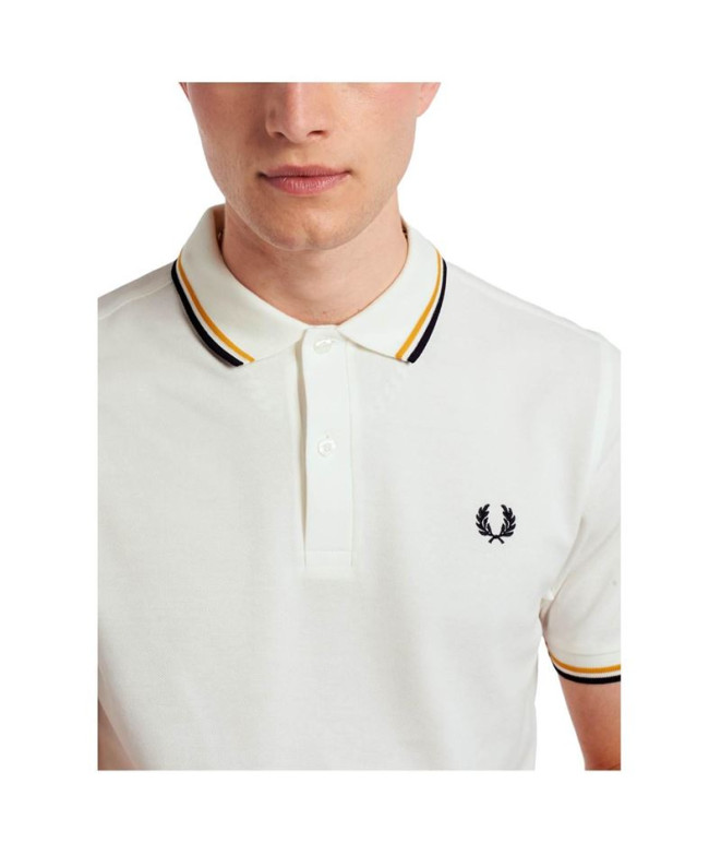 Polo gris Fred Perry Hommes