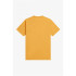 T-Shirt Fred Perry bordada amarela para homem
