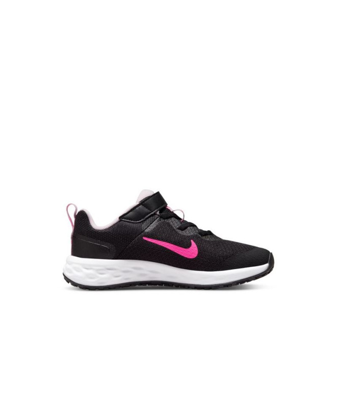 Sapatilhas Nike Revolution 6 preto infantil