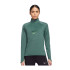 Moletom running Nike de Dri-FIT Element verde mulher
