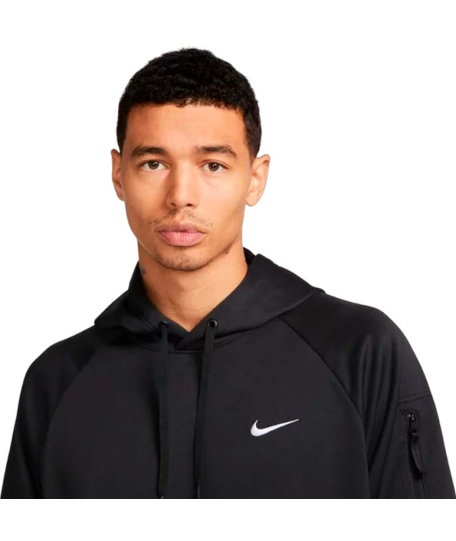 Moletom Nike Therma-FIT preto Homem