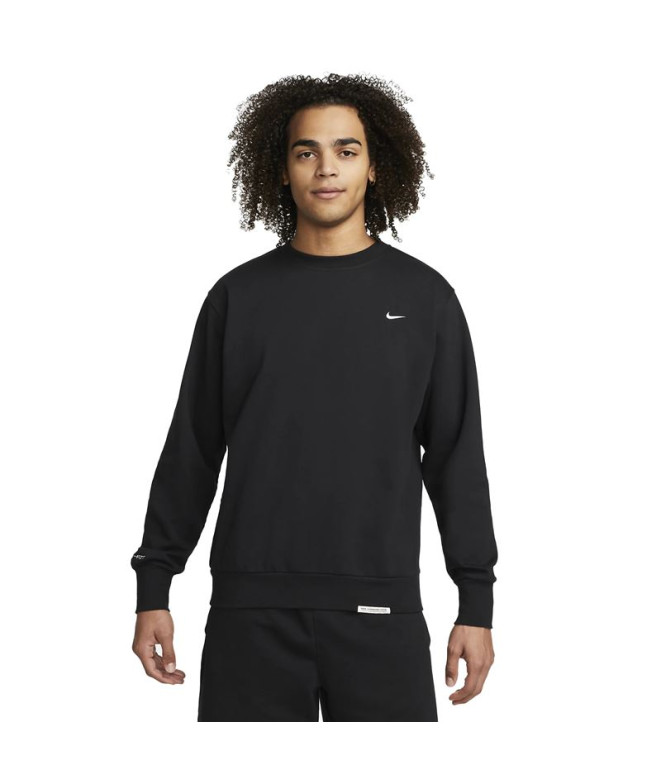 Basketball sweatshirt Nike Dri-FIT Standard Issue black Men's