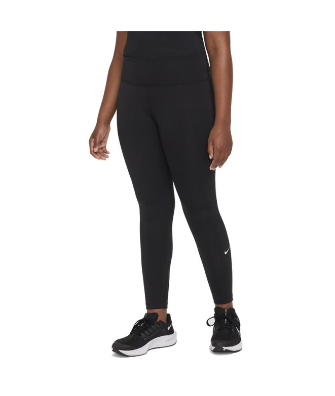 Mallas de training Nike Dri-FIT One (Talla Grande) negra niña