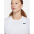 Camiseta de tenis Nike Dri-FIT blanco Mujer