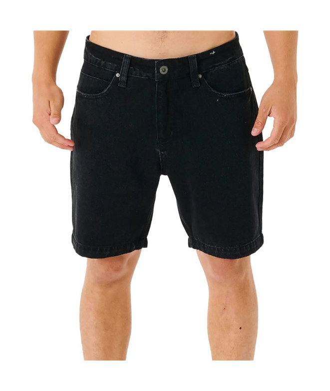 Calças Rip Curl Denim Walkshort Black Men's