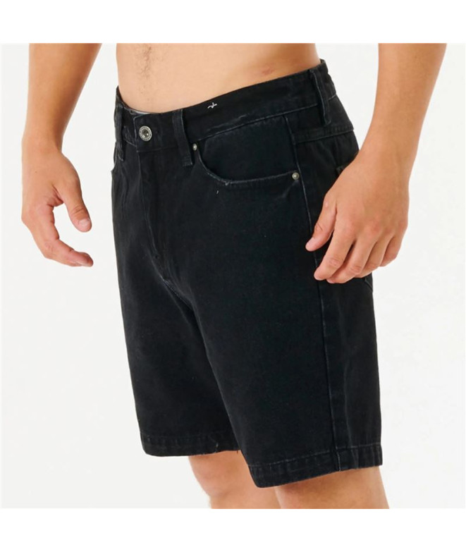 Calças Rip Curl Denim Walkshort Black Men's