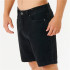 Pantalon Rip Curl Denim Walkshort Noir Hommes