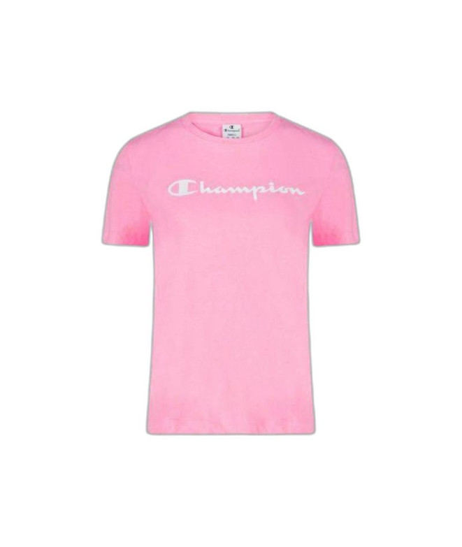 T-shirt Champion Crewneck Pink Woman