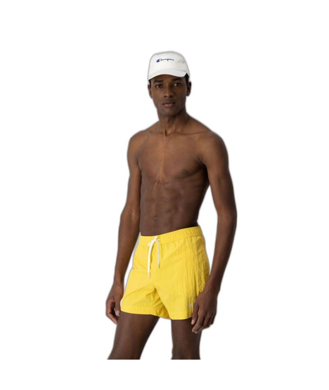 Maillot de bain Champion Short de plage jaune...
