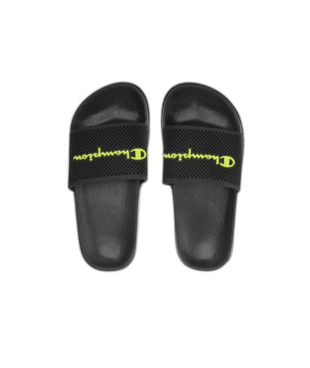 Chanclas Champion Slide Daytona B Ps Negro Niño