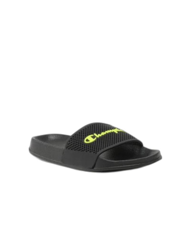 Chanclas Champion Slide Daytona B Ps Negro Niño
