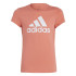 Camiseta adidas G Bl T Rosa Niña