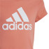 Camiseta adidas G Bl T Rosa Niña