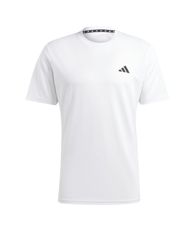 Camiseta de Fitness adidas Tr-Es Base T Blanco Hombre