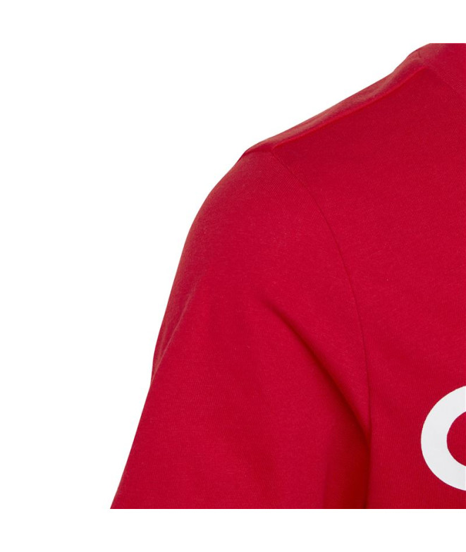 Camiseta adidas Lin Roja Infantil